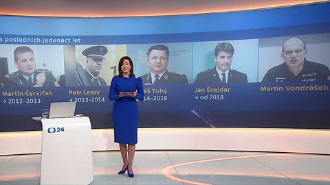 90’ ČT24 - Martin Vondrášek novým policejním prezidentem