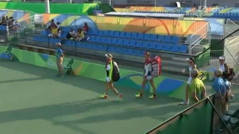 XXXI. letní olympijské hry 2016 Rio de Janeiro - Tenis: Čtyřhra - 2. kolo (ženy)