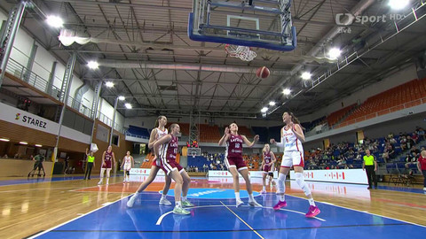 Basketbal - Česko - Lotyšsko