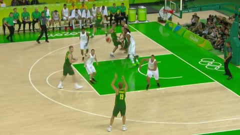 XXXI. letní olympijské hry 2016 Rio de Janeiro - Basketbal: Brazílie - Litva (muži)