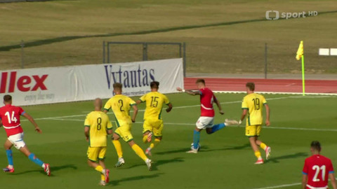 Fotbal - Litva - Česko
