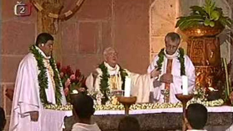 Bohoslužby v České televizi - Vánoční mše z Polynésie