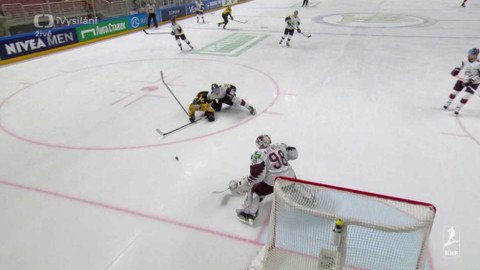 MS v ledním hokeji 2021 Lotyšsko - Německo - Lotyšsko