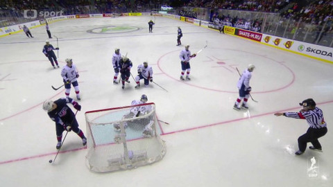 MS v ledním hokeji 2019 Slovensko - USA - Francie
