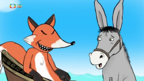 Čtení do ouška - Osel, vlk a liška