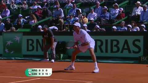 Davis Cup - Argentina - Česko