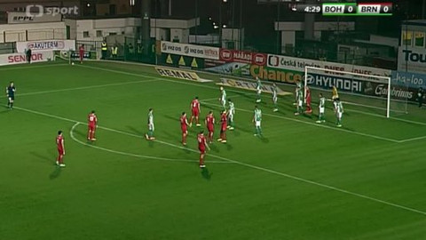 Fotbal - Bohemians Praha 1905 - FC Zbrojovka Brno