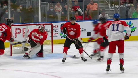 MS v ledním hokeji hráčů do 20 let 2022 Kanada - Česko - Kanada