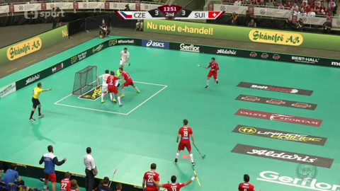 MS ve florbalu 2016 Lotyšsko - Česko - Švýcarsko