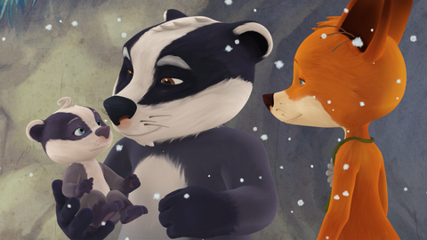 Pan Jezevec a paní Liška - 14/52 Šiška chce sněhuláka