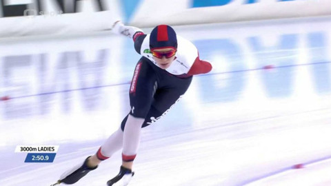 ME v rychlobruslení 2020 Nizozemsko - Závod žen na 3000 m