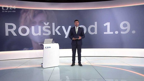 90’ ČT24 - Češi znovu nasadí roušky