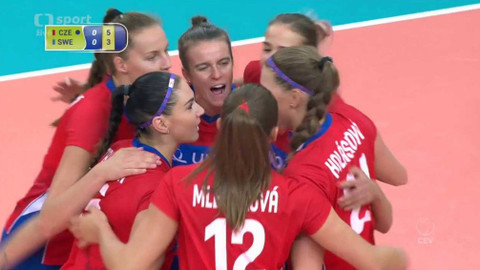 Kvalifikace ME ženy ve volejbalu 2019 - Česko - Švédsko