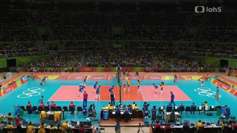 XXXI. letní olympijské hry 2016 Rio de Janeiro - Volejbal: Brazílie – Rusko (ženy)