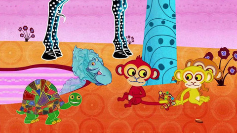 Příběhy Tinga Tinga - 50/52 Proč veverka sbírá oříšky