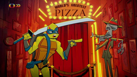 Vzestup Želv Ninja - Želvy v kleci / Bludiště minotaura