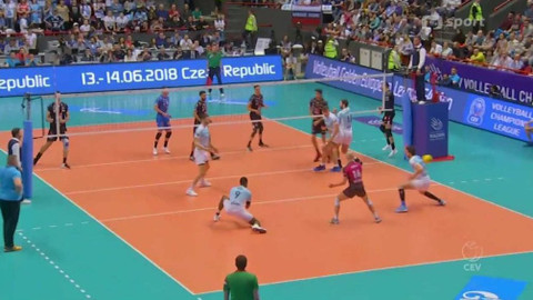 Liga mistrů ve volejbalu - Cucine Lube Civitanova - Zenit Kazaň