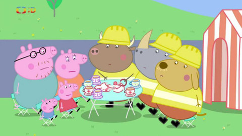 Prasátko Peppa - Pan Býk v obchodě s porcelánem
