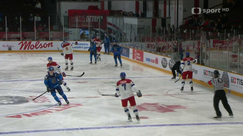 MS v ledním hokeji U20 2025 Kanada - Česko - Kazachstán