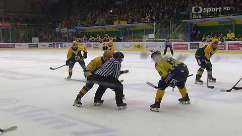 1. česká hokejová liga mužů - VHK ROBE Vsetín - RI Okna Berani Zlín