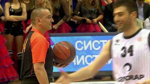 Evropská liga v basketbalu - CSKA Moskva - Gescrap Bizkaia Bilbao