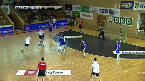 Házená - HCB OKD Karviná - TJ Cement Hranice