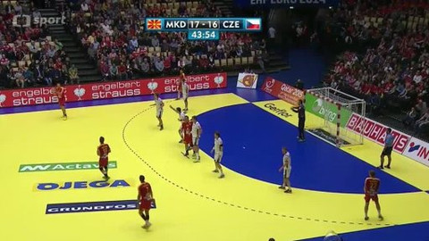 Házená - Makedonie - Česko