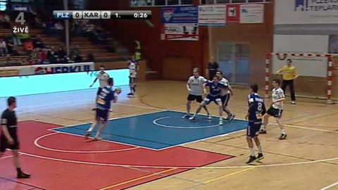 Házená - SSK Talent M.A.T. Plzeň - HCB OKD Karviná