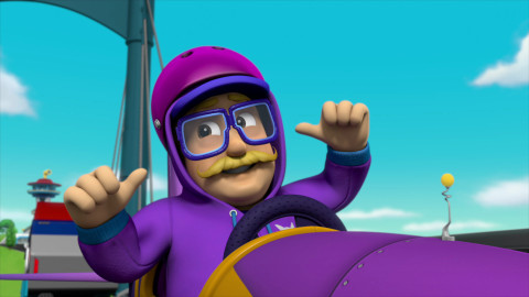 Tlapková patrola - Tlapky zachraňují zlobivou ptačí partu / Tlapky zachraňují motokárové derby