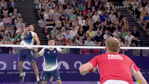 XXXIII. letní olympijské hry 2024 Paříž - Badminton: Popov/Popov - Král/Mendrek
