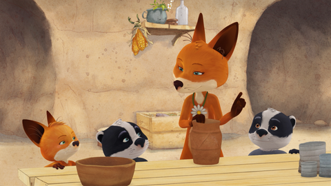 Pan Jezevec a paní Liška - 22/52 Margaretina váza