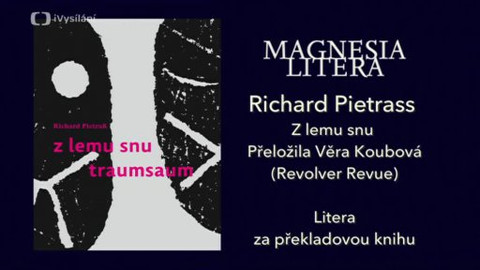 Magnesia Litera - 7/24 Nominace Magnesia Litera 2013