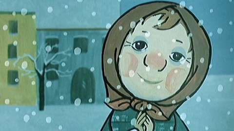 Černobílý Petr - Jak Petr předělal chodník na klouzačku