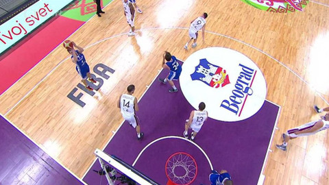 Basketbal - Lotyšsko - Česko