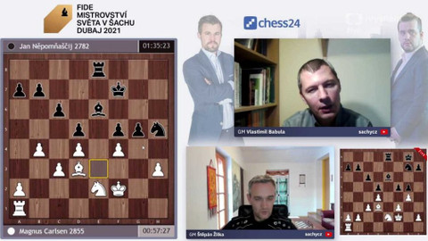 MS v šachu 2021 Dubaj - Magnus Carlsen vs. Ian Nepomniachtchi