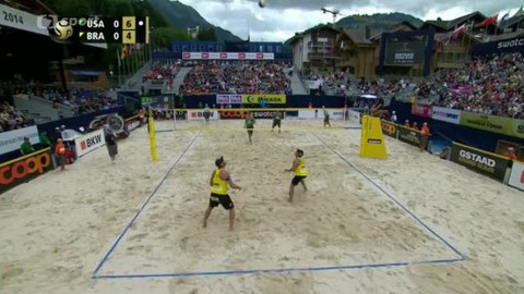 FIVB Beach Volleyball World Tour 2014 - Gstaad (Švýcarsko)