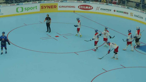 MS juniorů v hokejbalu 2023 Česko - Česko - Slovensko