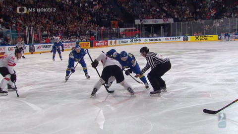 MS v ledním hokeji 2017 Německo a Francie - Švýcarsko - Švédsko