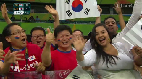 XXXI. letní olympijské hry 2016 Rio de Janeiro - Fotbal: Fidži - Jižní Korea (muži)