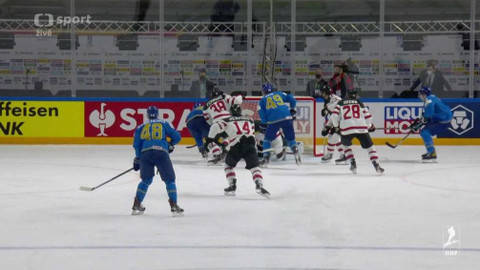 MS v ledním hokeji 2021 Lotyšsko - Kazachstán - Kanada