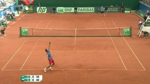 Davis Cup - Kazachstán - Česko