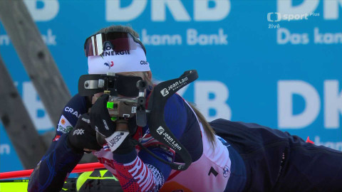 Světový pohár v biatlonu - SP Německo - nástřel