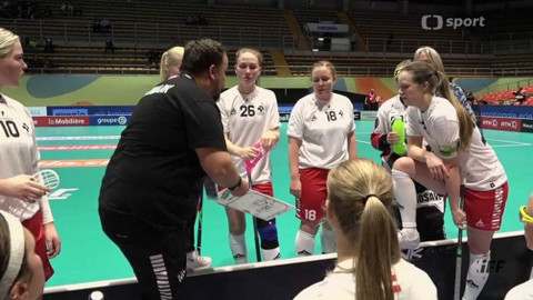 MS ve florbalu žen 2019 Švýcarsko - Dánsko - Slovensko