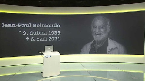 90’ ČT24 - Vzpomínka na Jeana Paula Belmonda