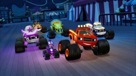 Plamínek a čtyřkoláci - 6/20 Světelní jezdci