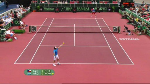Davis Cup - Česko - Argentina