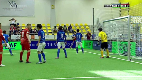 MS v malém fotbalu U21 2018 Česko - Česko - Japonsko