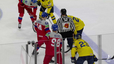 MS v ledním hokeji 2024 Česko - Švédsko - Česko