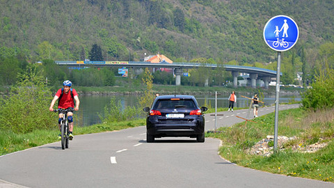 Besipky - Cyklistické stezky