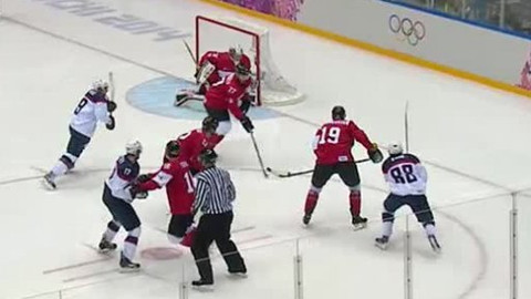 XXII. zimní olympijské hry 2014 Soči - Hokej: USA - Kanada (semifinále), muži